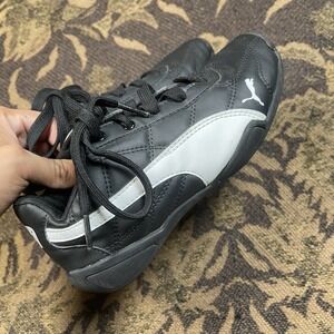 PUMA KIDS Tune Cat 3 Black w/ White Sneaker USA Size 1.5